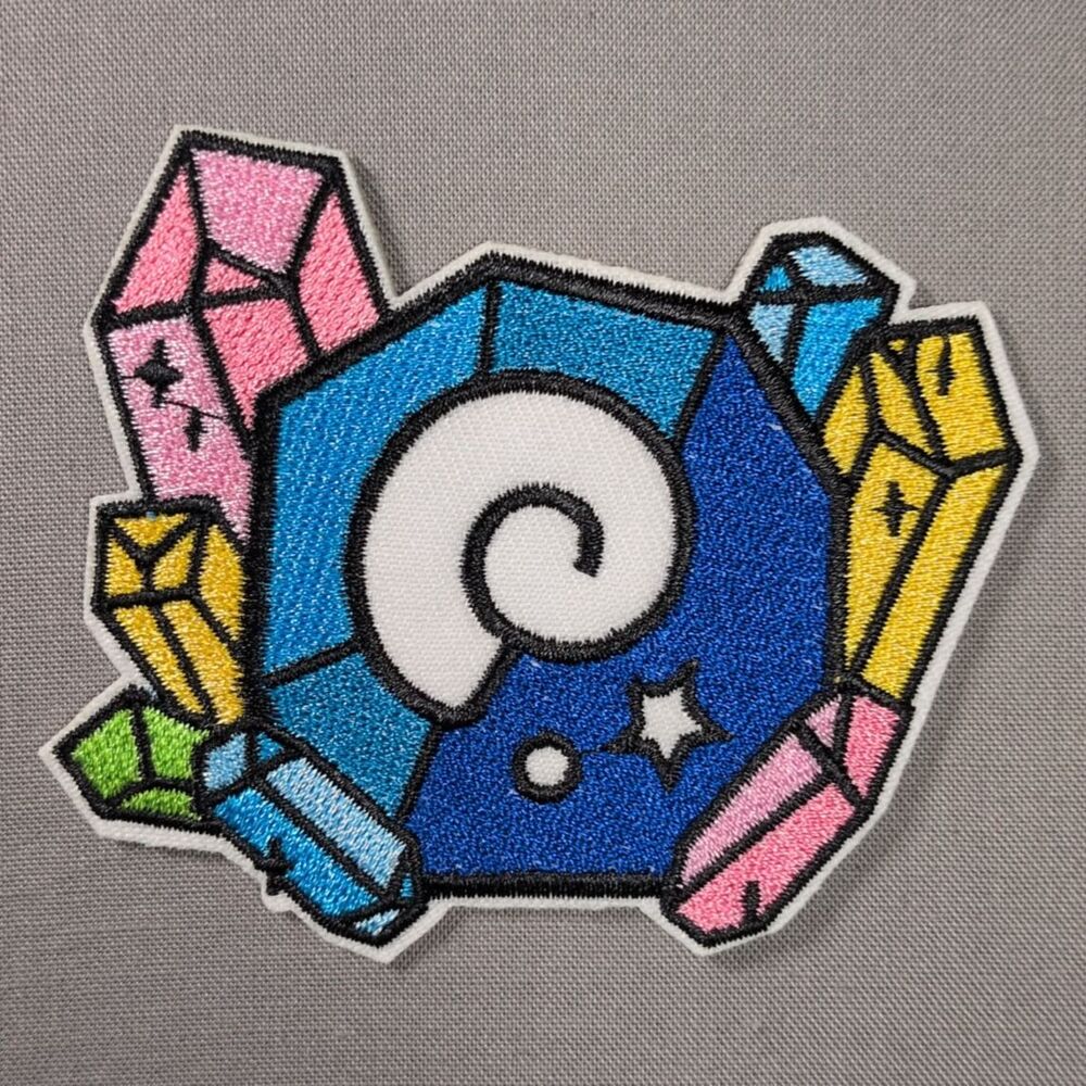 Game Crystal Video Game Iron On Patch | Gamer Patch